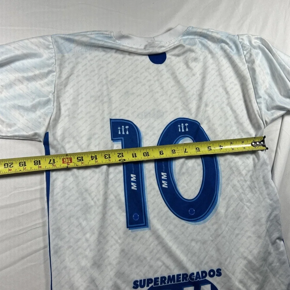 Adidas Cruzeiro EC Soccer Jersey Blue Gold Betfair AEROREADY Men’s Size M #10